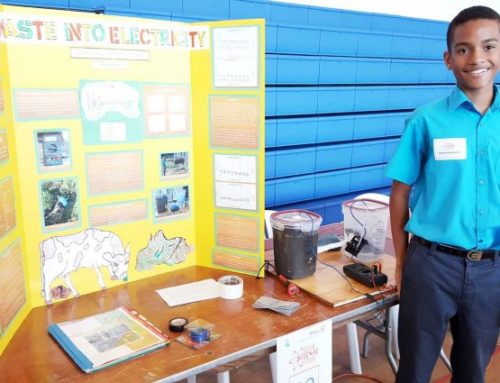 Young science fair contestants impress